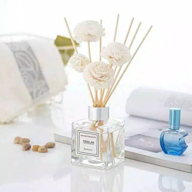 HUMI REED DIFFUSER AROMA TERAPI PENGHARUM RUANGAN AROMATHERAPY ESSENTIAL OIL RATTAN STICK PARFUM RUANGAN