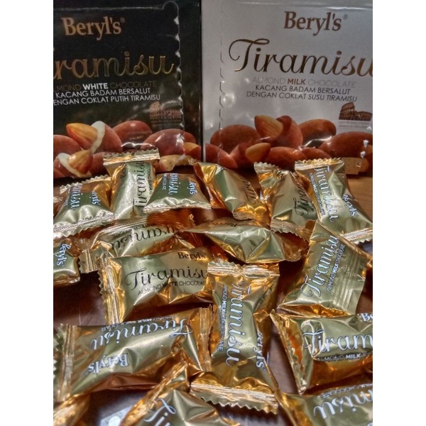 Jual Beryls Tiramisu Almond Chocolate Coklat Malaysia Coklat Premium