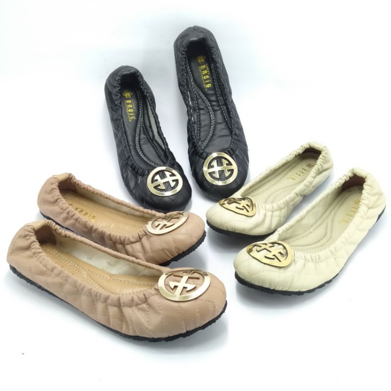 Sepatu Flatshoes Wanita Balet Andis AN18