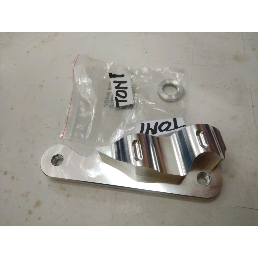 breket kaliper monoblok KIRI nissin brembo full cnc beat vario 110 beat fi scoopy old untuk piring