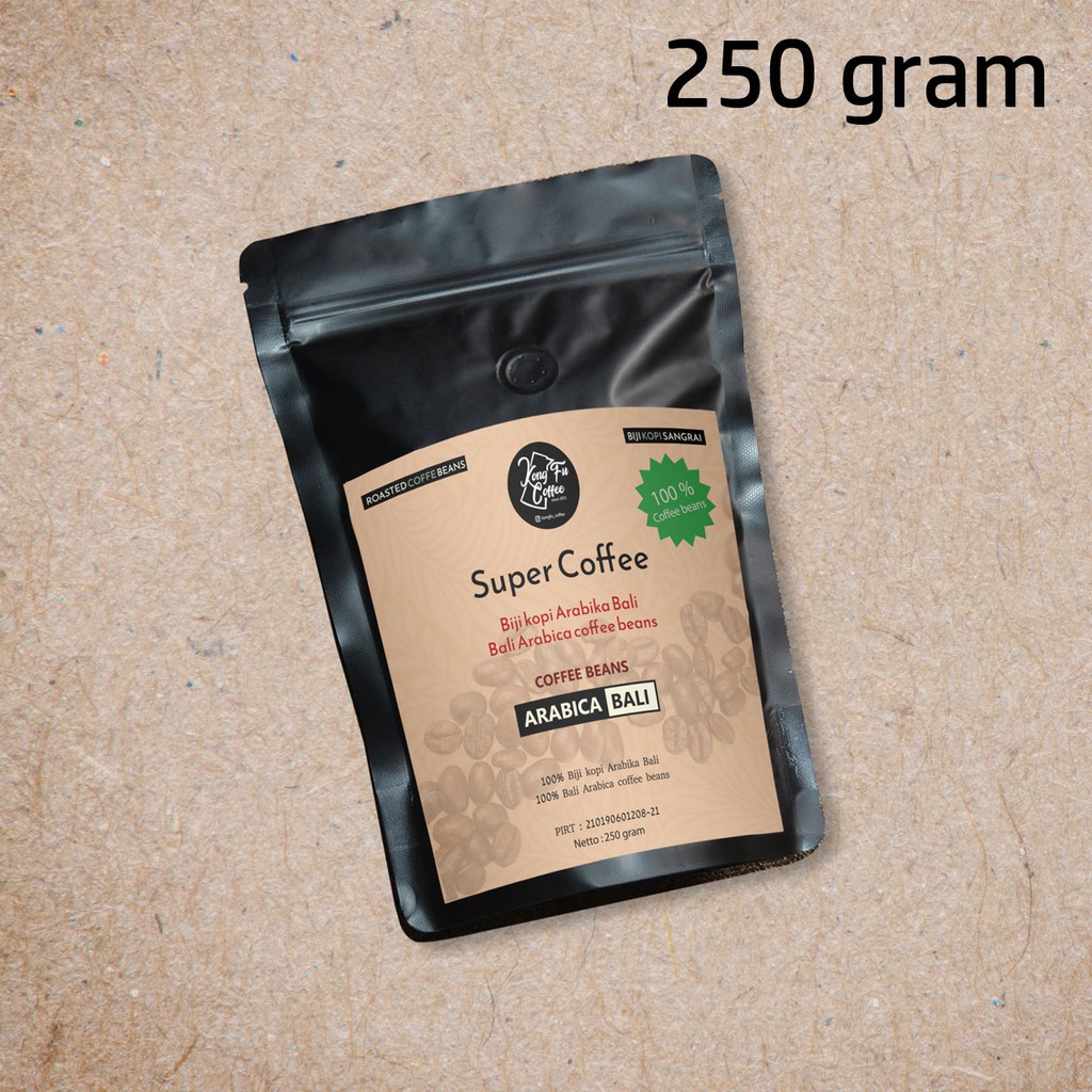 

Kopi Bubuk / Biji Arabika Bali 250Gram