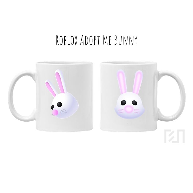 Jual Mug Roblox Adopt Me Bunny Icon Indonesia|Shopee Indonesia