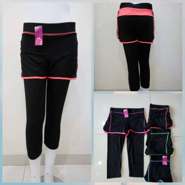 Rok celana senam import