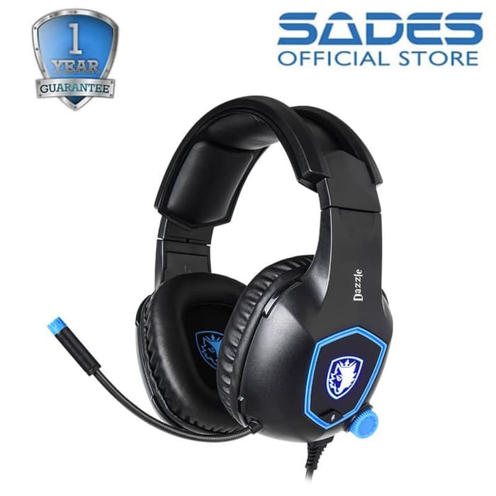 HEADSET GAMING SADES DAZZLE USB 7.1 SURROUND