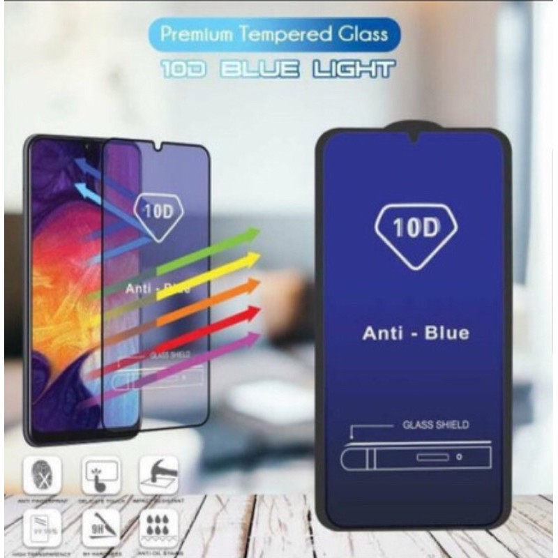 Tempered Glas Anti Radiasi Blue Light Full Screen Samsung M10 M20 M30 M30S M11 M21 M31 M51