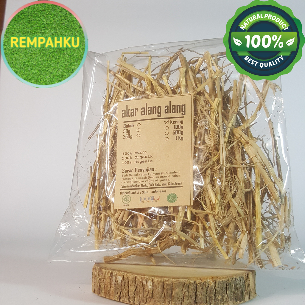 

AKAR ALANG ALANG KERING 250gr - Imperata Cylindrica - MURNI - JS