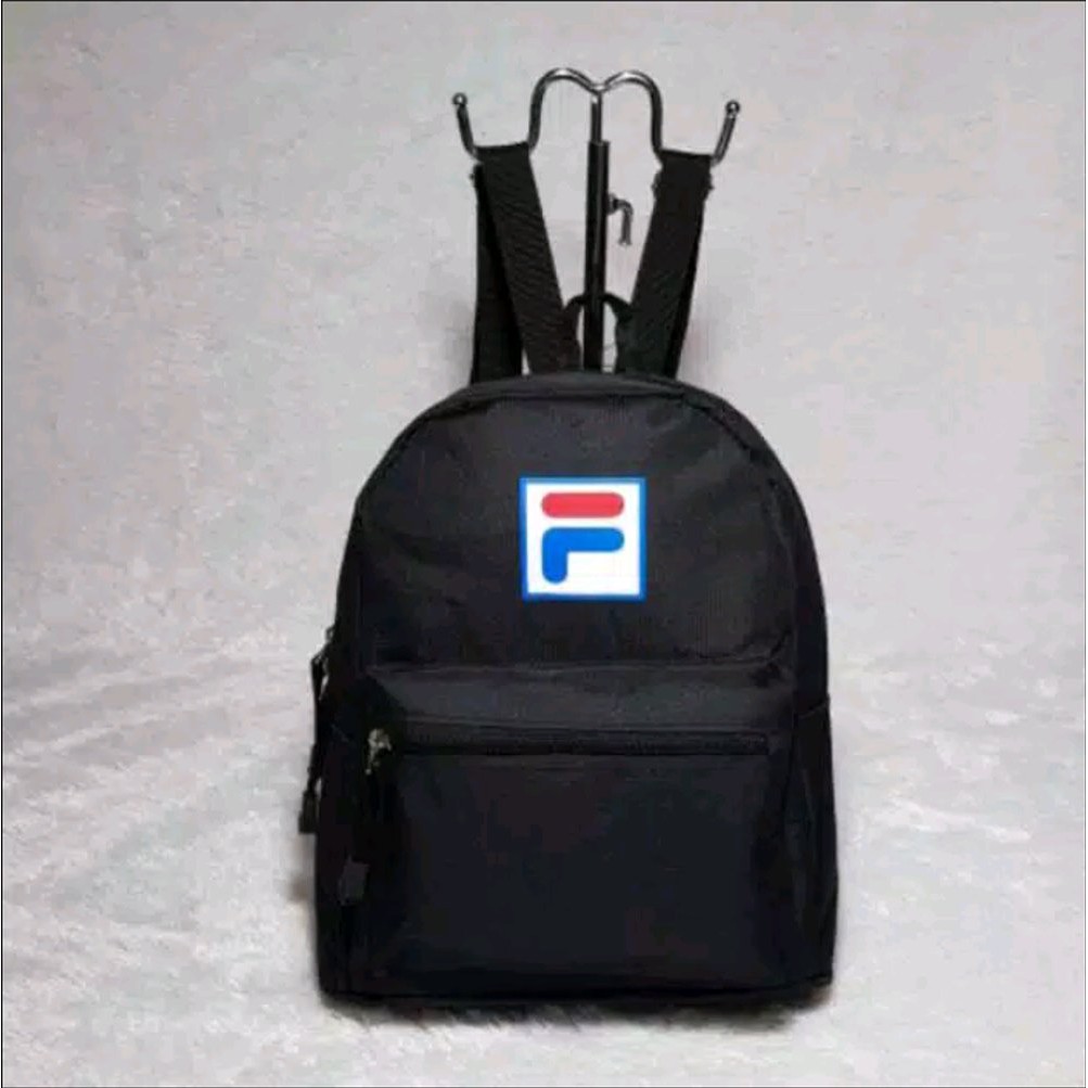 Jual Tas murh-Tas ransel fila mini - Ransel Mini Kanvas Polos Berkualitas