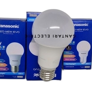 Lampu LedBulb Panasonic New Evo Cool Daylight Bergaransi 1 Tahun