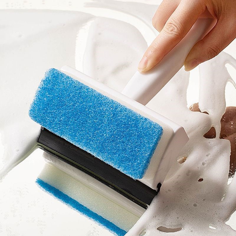 JOS0079 Pembersih Kaca 2 in 1 Glass Brush Mirror Cleaner Wiper Cleaning Tool