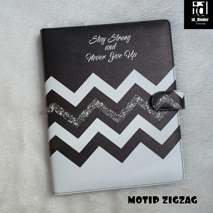 

Office & Stationery | Document Organizer | Binder Printing Motip Zigzag A5/Ring 20, B5/Ring 26 | Best Seller