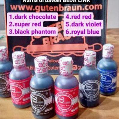 

6.6 Brand Pewarna Makanan Cair/Food Coloring Halal Premium Cross 60ml