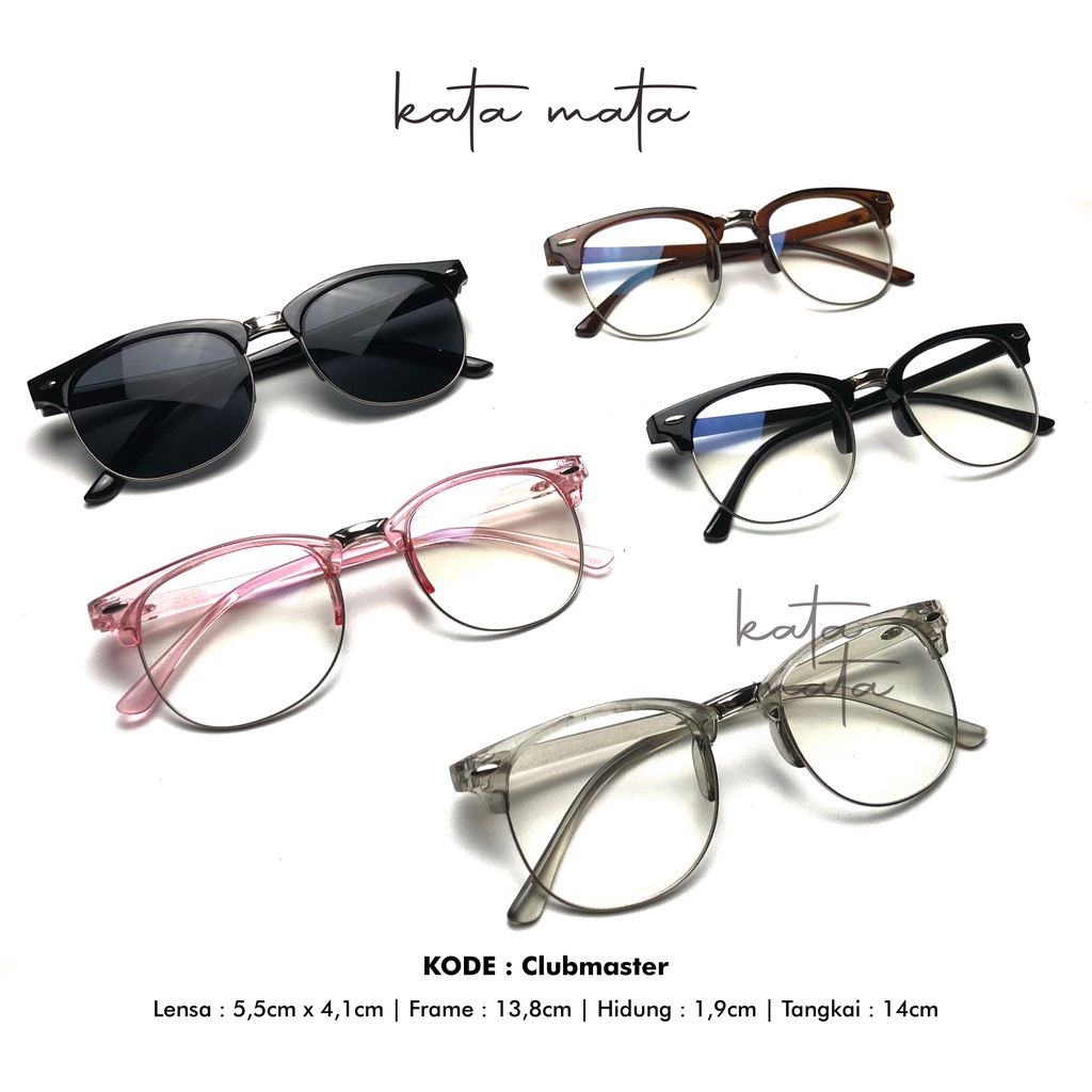 Kacamata Clubmaster Fashion