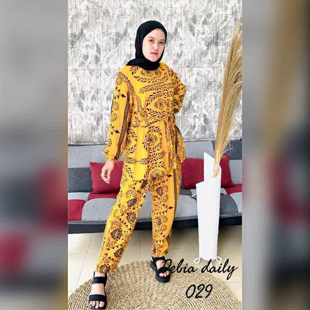 Pajamas Daster Katun Style Modern Setelan Baju Setelan  