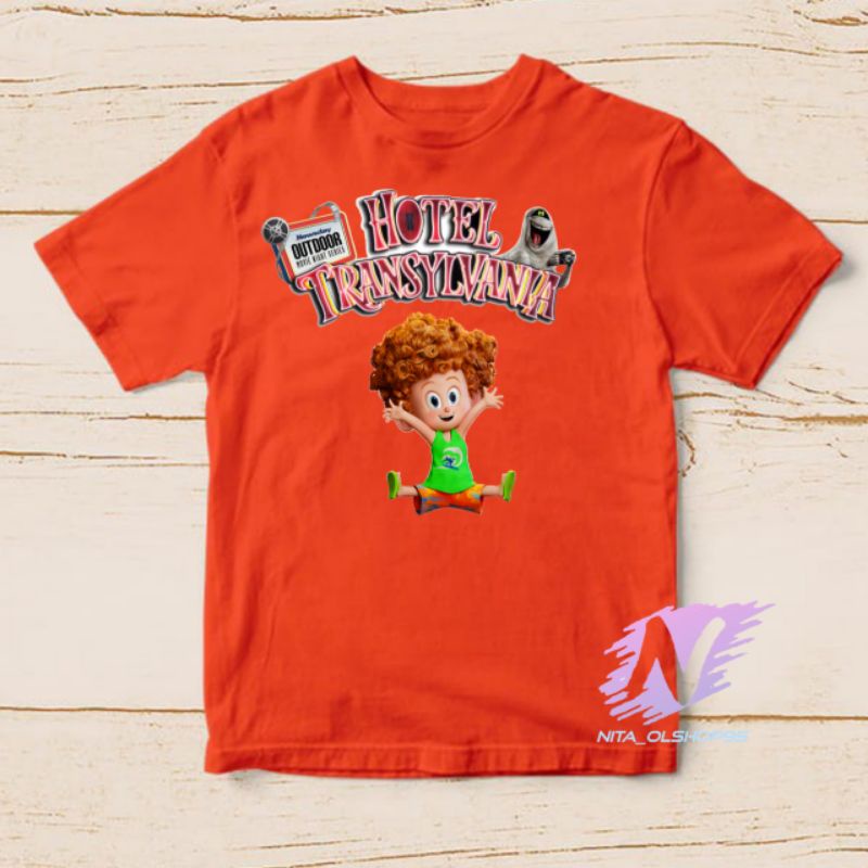 kaos anak kartun the movie hotel Transylvania