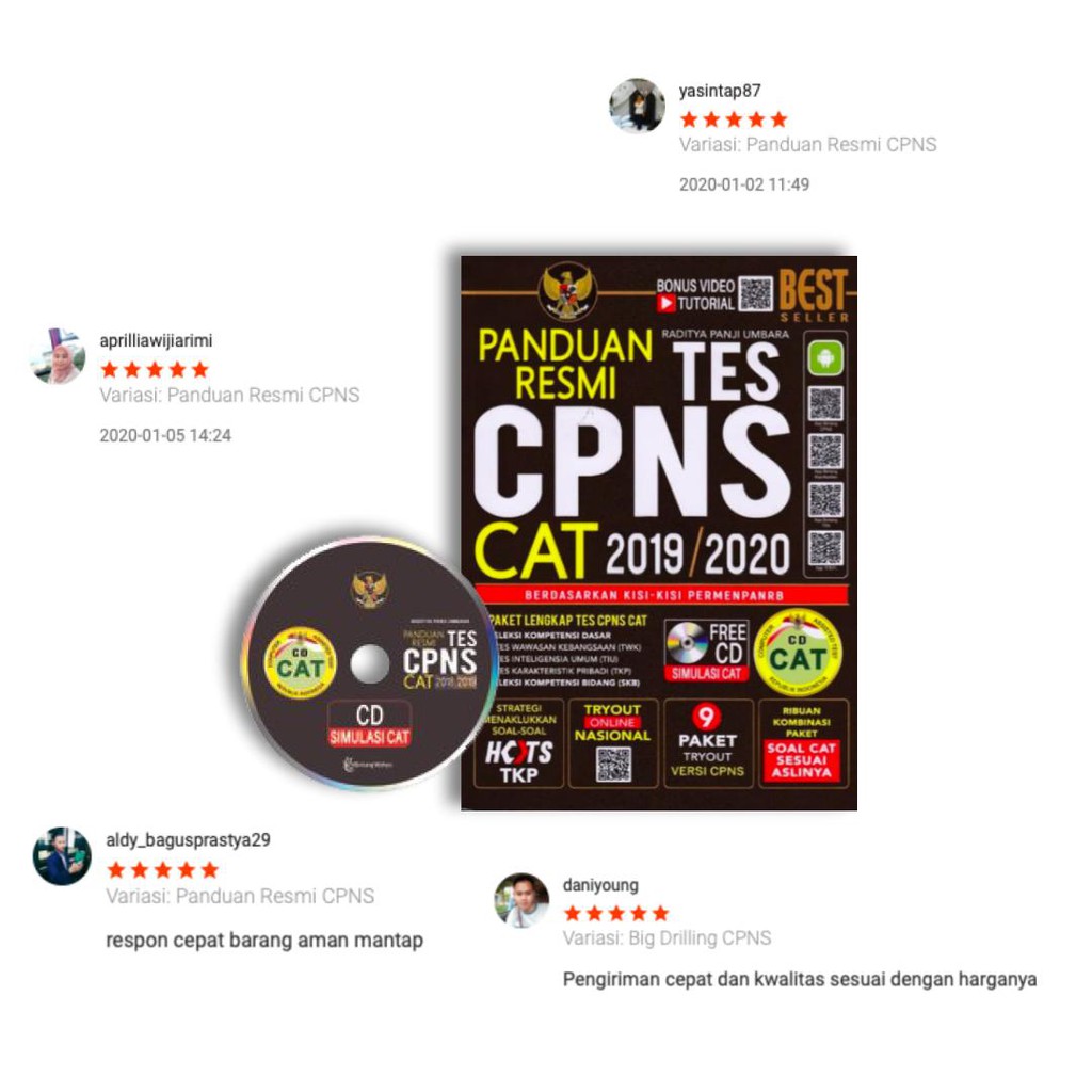 Panduan Resmi Tes CPNS CAT - Buku CPNS