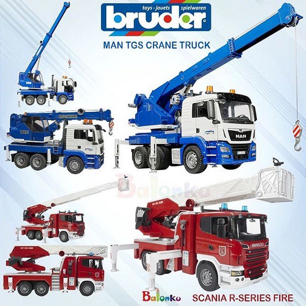 bruder toys fire truck