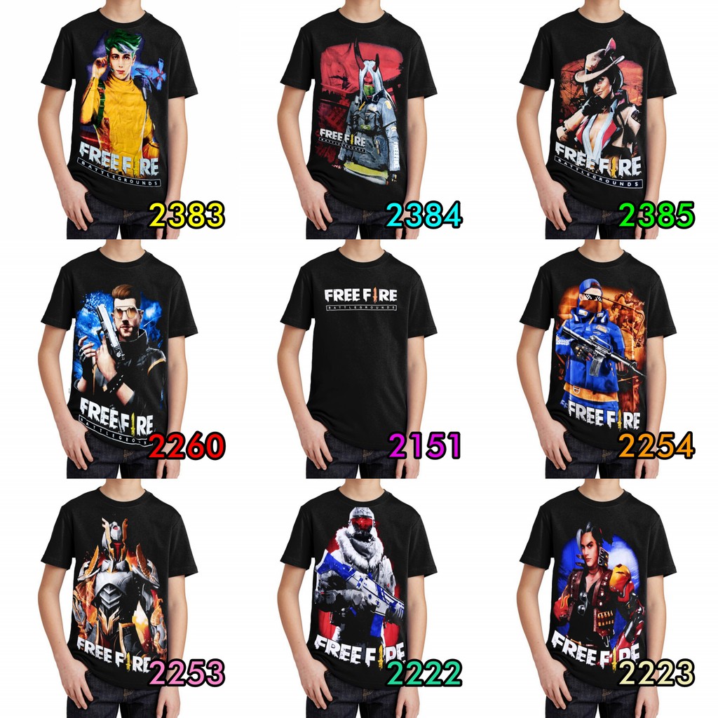  Kaos  Anak  3D Anime Tsirt Anak  Gamess Kartun Shopee  Indonesia