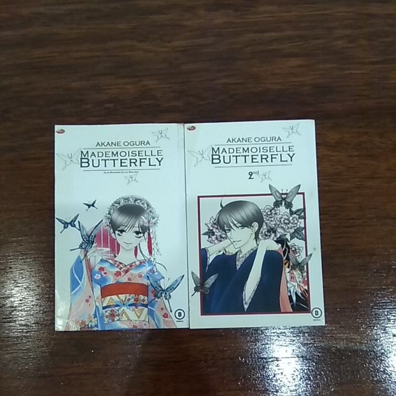 Komik MADEMOISELLE BUTTERFLY 1-2 by AKANE OGURA