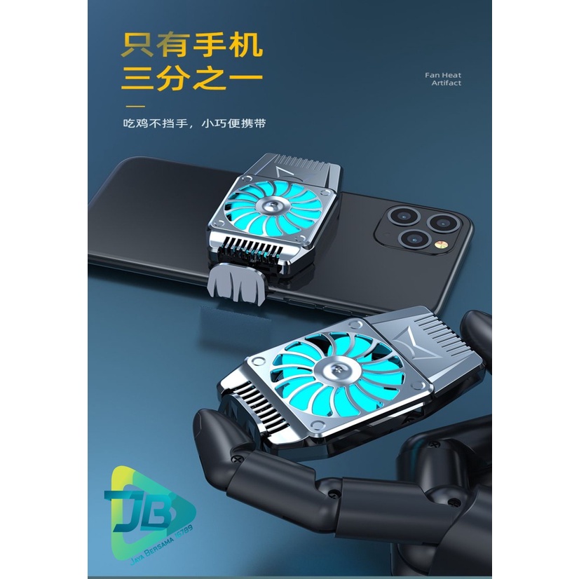 BM102 Holder Mobilephone  refrigeration Bracket smartphone cooling fan kipas pendingin handphone JB4869