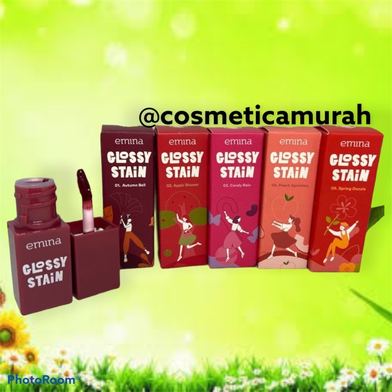 [ terbaru ] emina glossy stain // liptint emina glossy stain // emina stain glossy