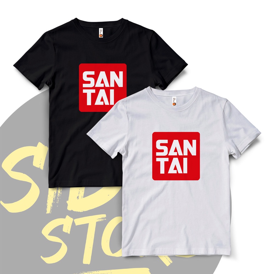 KAOS PARODI BANDAI - SANTAI - KAOS DISTRO