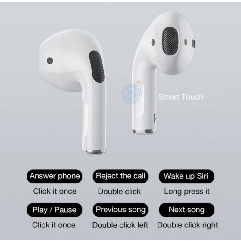 NEW Macaraon Inpods 13 Earphone Bluetooth Wireless Headphone I13 HIFI