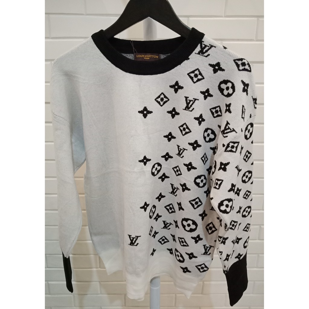 SWEATER RAJUT PREMIUM LOUIS VUITTON ( TAG LABEL )