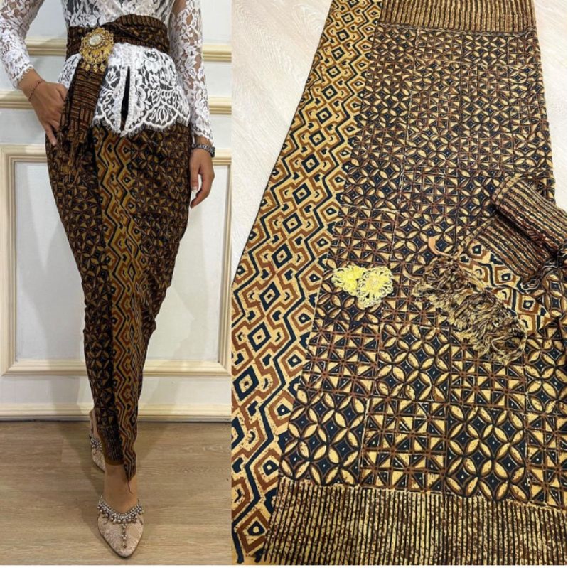 KAMEN BALI SUTRA PARIS/KAMEN PARIS/KAMEN LEMBARAN-Kuning hitam