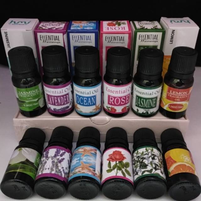 Pure Essential Oils Aromatherapy Diffusers 10ml