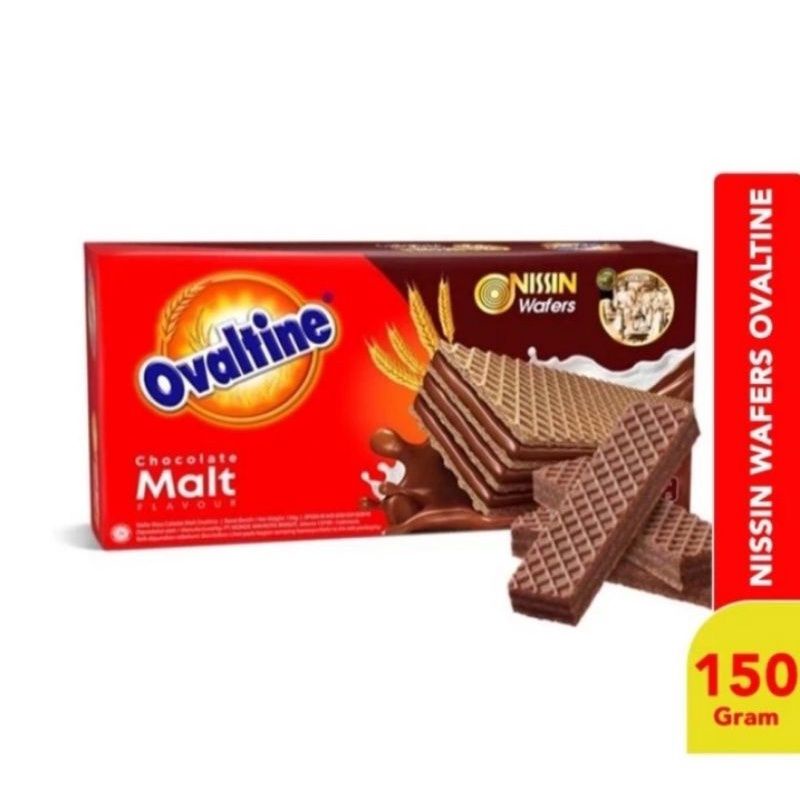 

Nissin Wafer Ovaltine choco malt 150gr