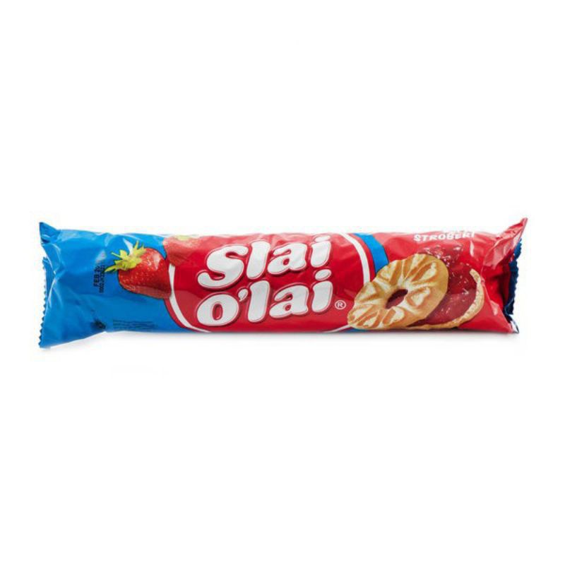 

Slai Olai Strawberry Biskuit Roll 128 gram