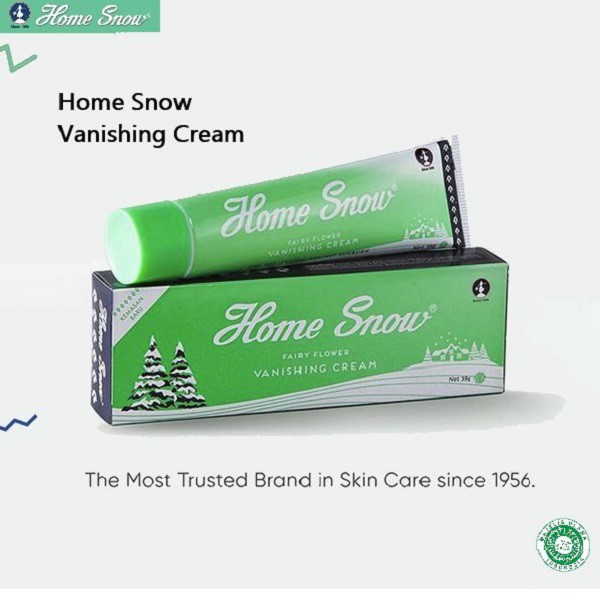 home snow cream wajah vanishing cream pelembab sunblock