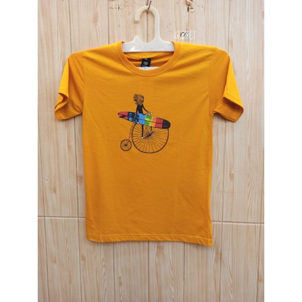 KAOS DISTRO ANAK MURAH TANGGUNG KUNING