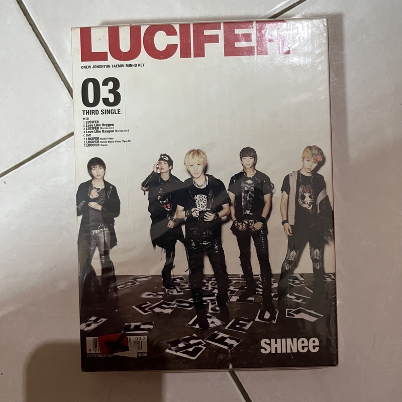 album jepang shinee lucifer
