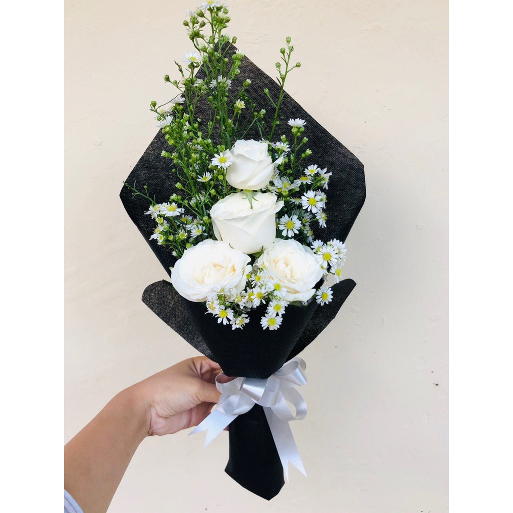  Bunga  bouquet mawar asli bucket  kado ulang tahun florist 