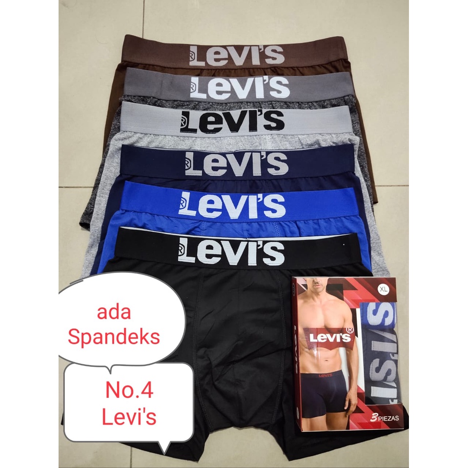 3 PCS CELANA DALAM PRIA/SEMPAK PRIA/CELANA BOXER PRIA/CELANA PENDEK PRIA/CD SEGI EMPAT