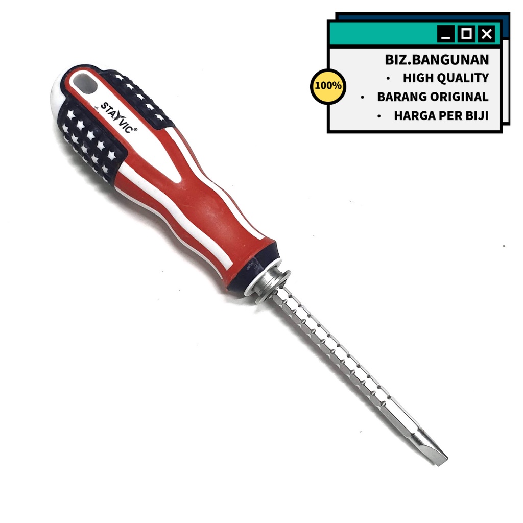 OBENG BOLAK BALIK USA ADJUSTABLE 4&quot; - 6&quot; - PLUS MINUS AMERIKA ADJUST