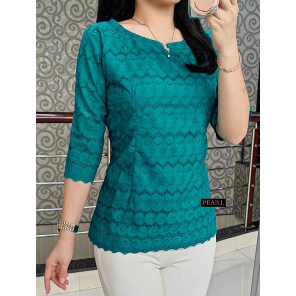 Blus Katun Bolong PEARL 2