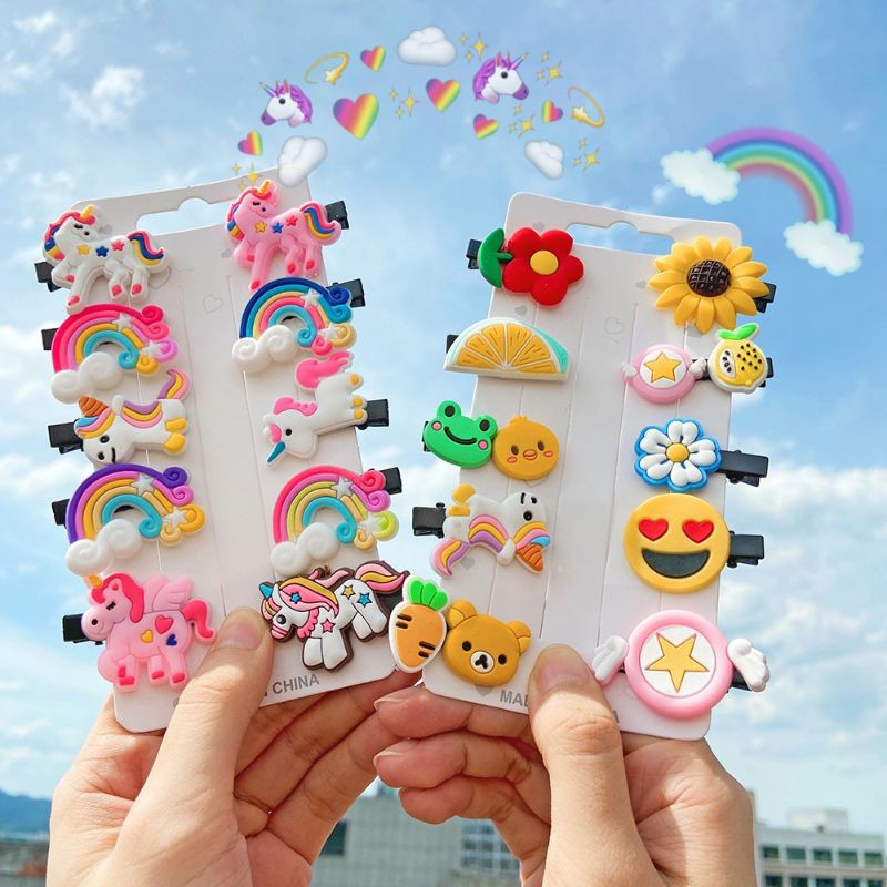 Set Jepit Rambut Unicorn, Jepit rambut anak
