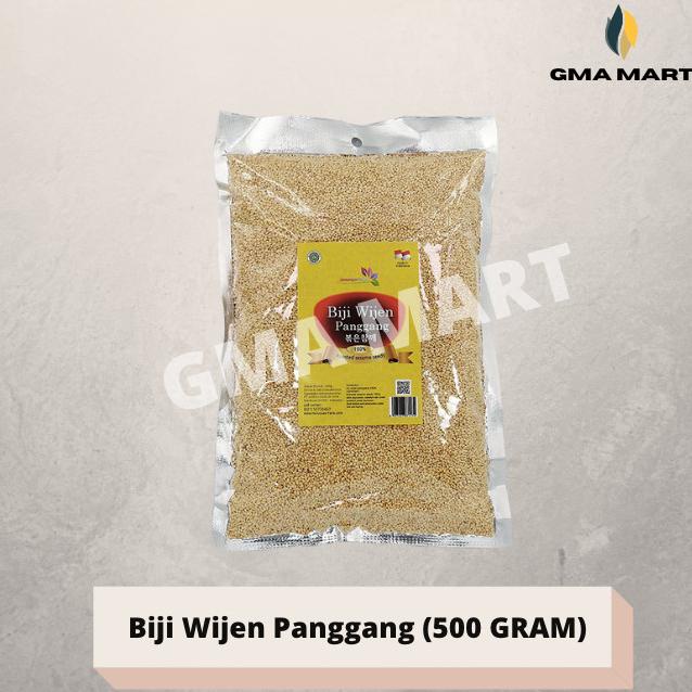 

Biji Wijen Panggang / Roasted Sesame Seeds (500gr)(Pressed) 100% Halal