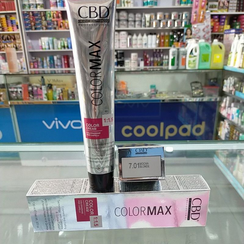 CBD COLORMAX COLOR CREAM 1:1.5 7.01MOCHA BLONDE