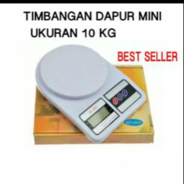 Timbangan Kue Digital 10 kg/Timbangan Dapur Sf-400