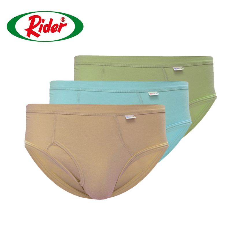 Celana Dalam Pria Rider Anti Bacteria Brief R325B (Putih &amp; Mix Warna)