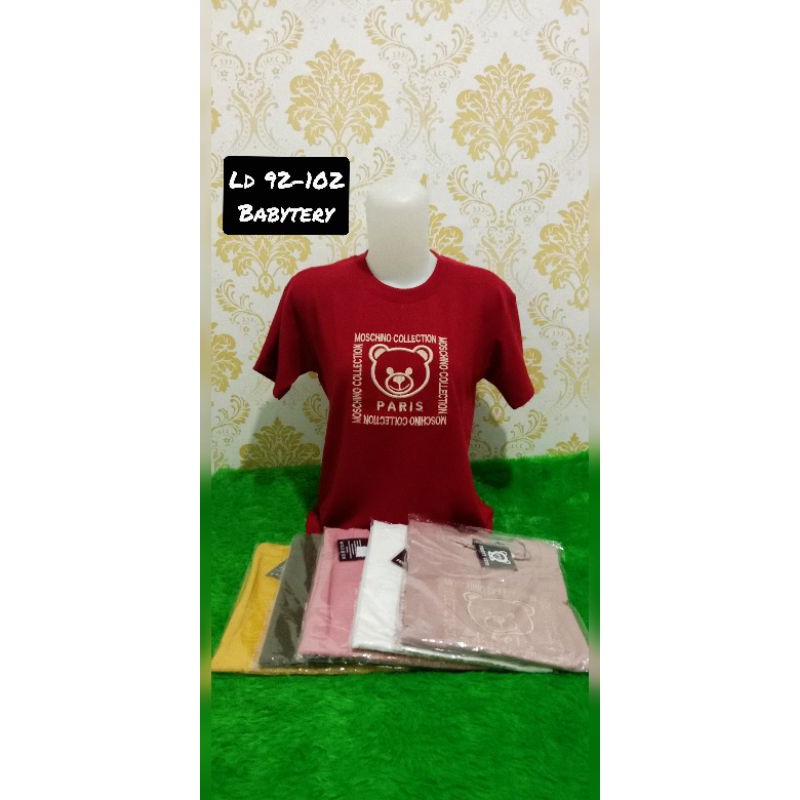 kaos wanita babytery pretty cute