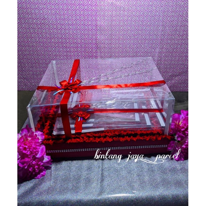

Hantaran Pernikahan Lamaran 1 Set Isi 4 Pics Mahar Mika Kotak Bingkisan