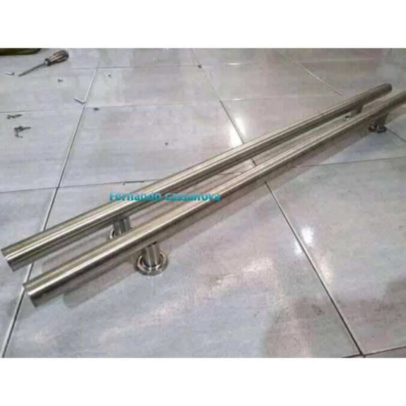 Handle pintu Gagang pintu minimlis panjang 100cm 120cm 150cm Tarikan pintu Rumah stainless