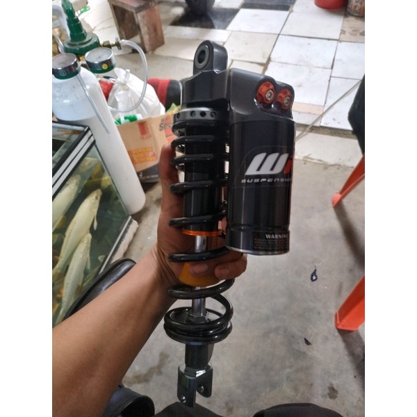 PROMO Shockbreaker matic tabung atas Copy Wp ukuran 330mm Beat Vario125 vario150 mio fino