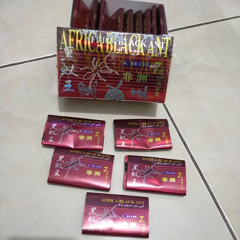 KAPSUL SEMUT HITAM / AFRICA BLACK ANT ORIGINAL 100%