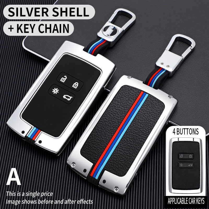 Casing Kunci Mobil Renault Koleos Kadjar Scenic Megane Sandero Espace Clio Captur Kangoo Laguna Talisman Twingo Bahan Zinc