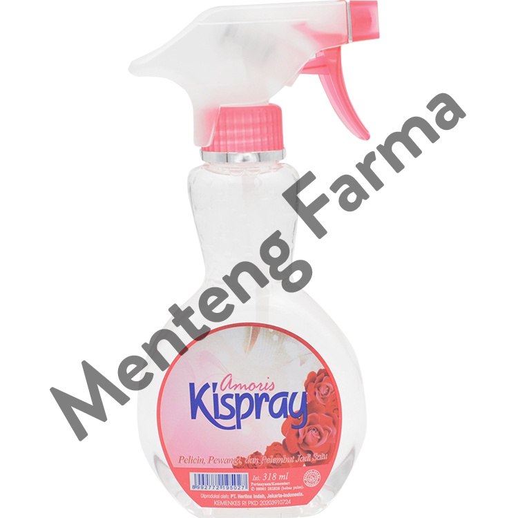 Kispray Pewangi dan Pelembut Botol Amoris 318 mL - Pewangi dan Pelembut Pakaian